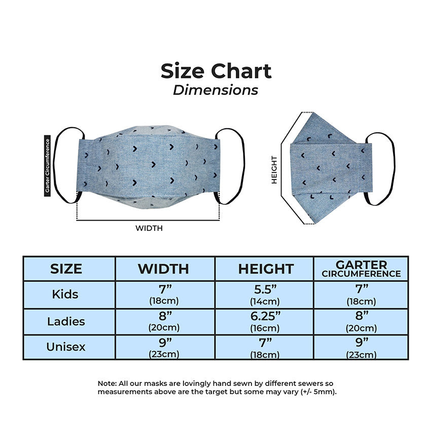 Printed Fashion Mask Red wine