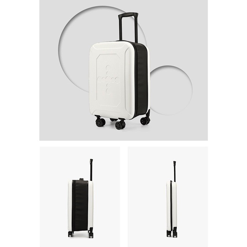 20 inches Collapsible Luggage Expandable Suitcase with Spinner Wheels JZX1