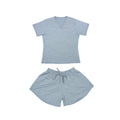 Ladies V neck tees with terno shorts