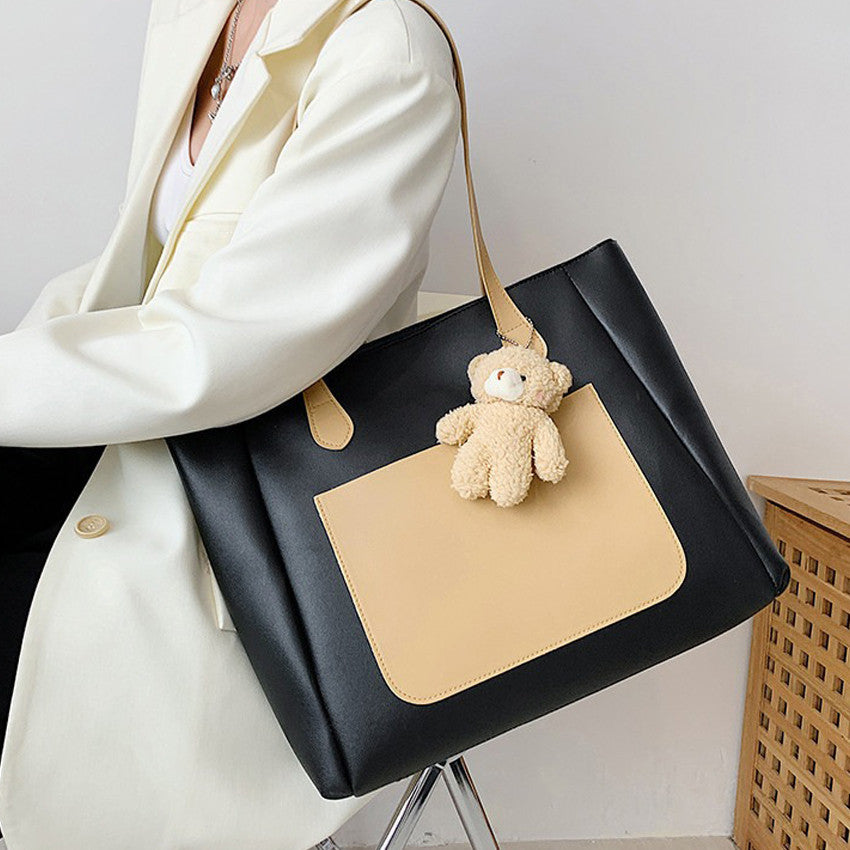 Ladies Shoulder Leather Tote Bag ZT1