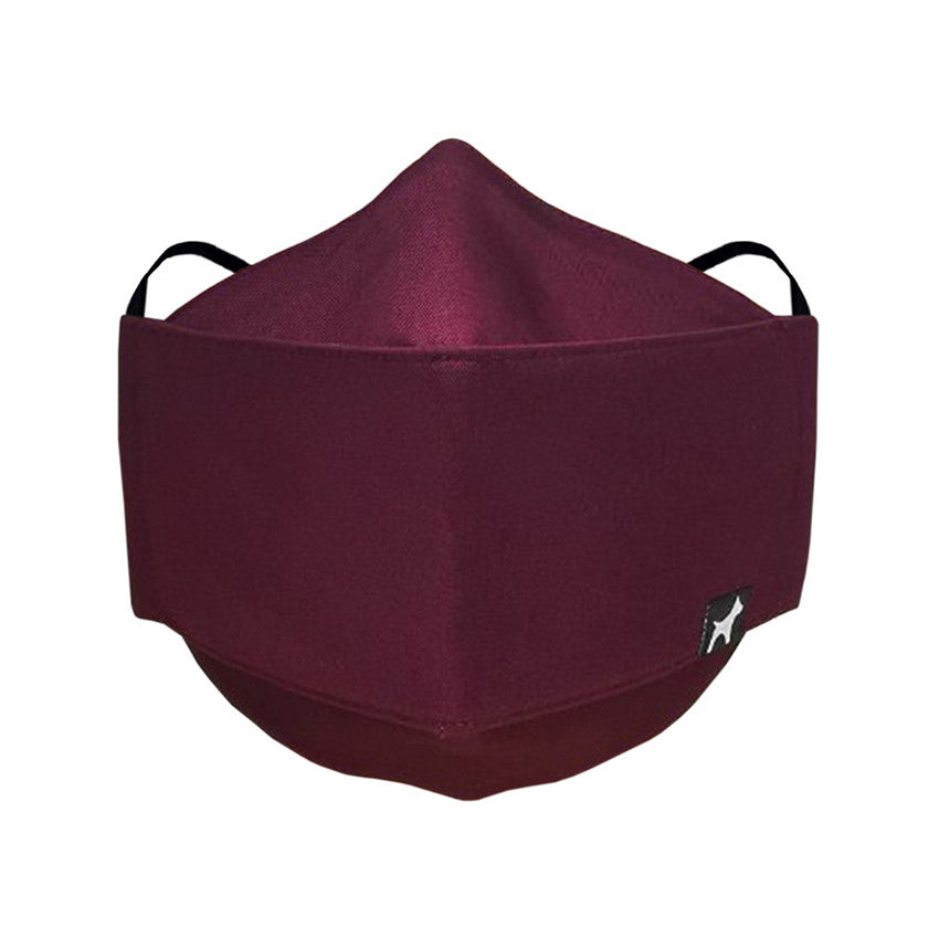 Printed Fashion Mask Red wine