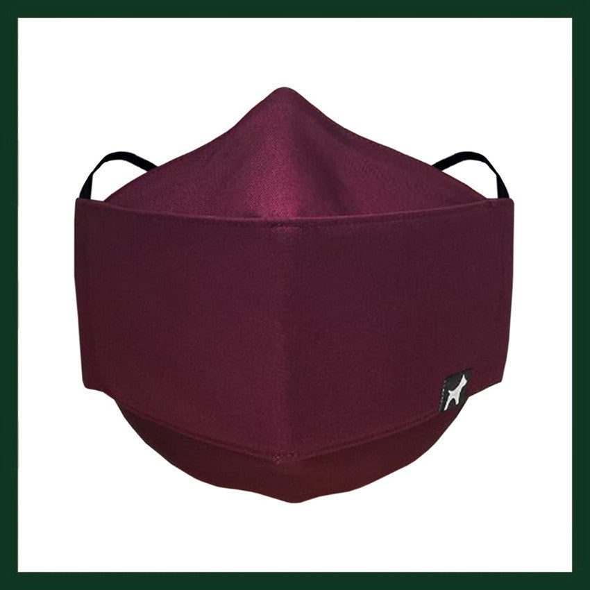 Printed Fashion Mask Red wine