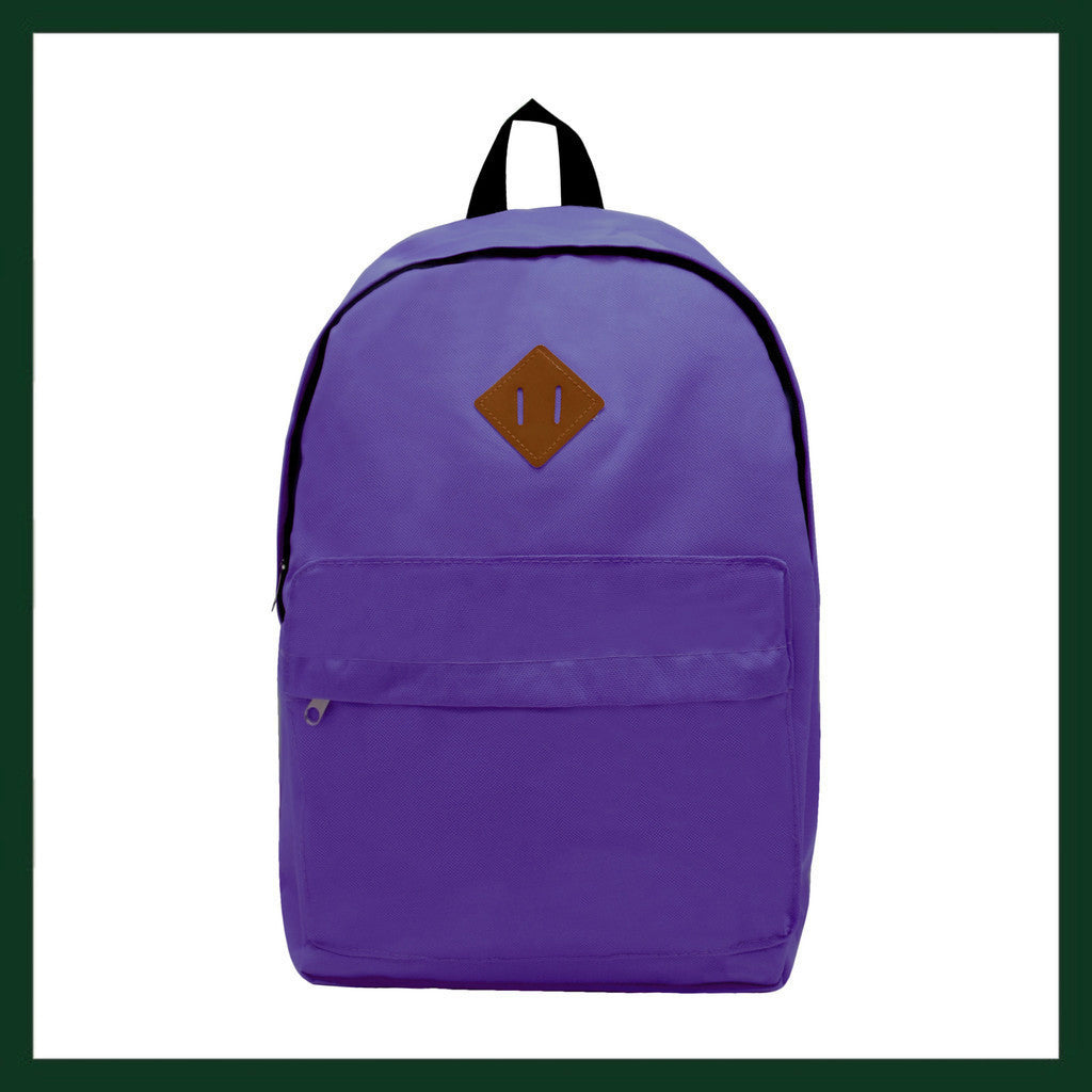 1522 Plain Unisex Backpack