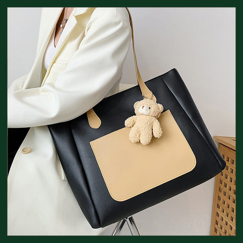 Ladies Shoulder Leather Tote Bag ZT1